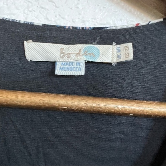 Boden- Ruth Botanical Printed Faux Wrap Dress Size 2R - Picture 5 of 5